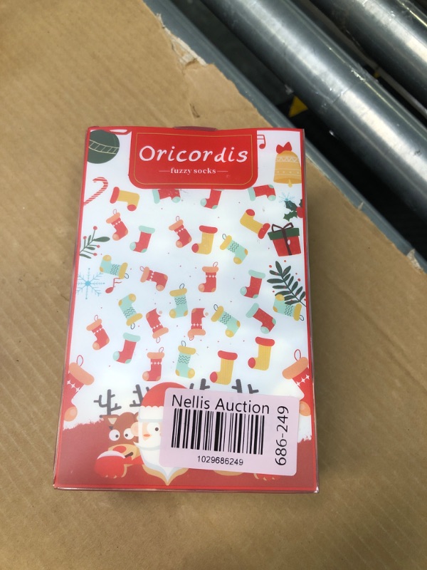 Photo 2 of " NEW FACTORY SEALED" Oricordis Fuzzy Socks for Women, Soft Fluffy Socks Thick Cozy Plush Socks Christmas Socks for Women 5 Pairs One Size Dsh-fuzzy Socks-p