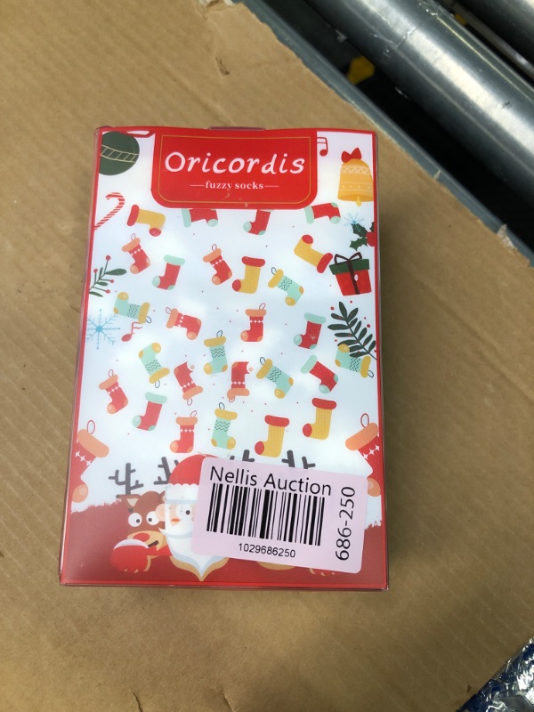 Photo 2 of " NEW FACTORY SEALED" Oricordis Fuzzy Socks for Women, Soft Fluffy Socks Thick Cozy Plush Socks Christmas Socks for Women 5 Pairs One Size Dsh-fuzzy Socks-p