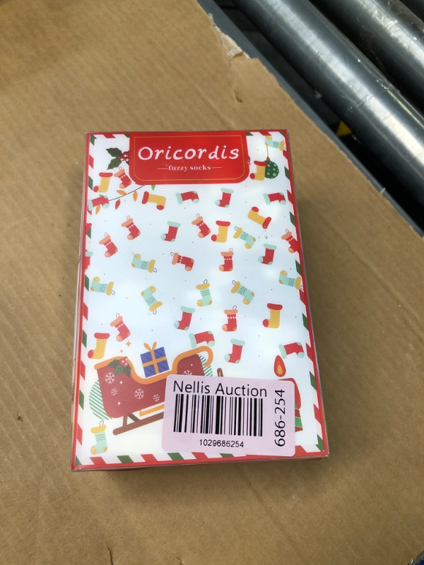 Photo 2 of " NEW FACTORY SEALED"Oricordis Fuzzy Socks for Women, Soft Fluffy Socks Thick Cozy Plush Socks Christmas Socks for Women 5 Pairs One Size Dsh-fuzzy Socks-p