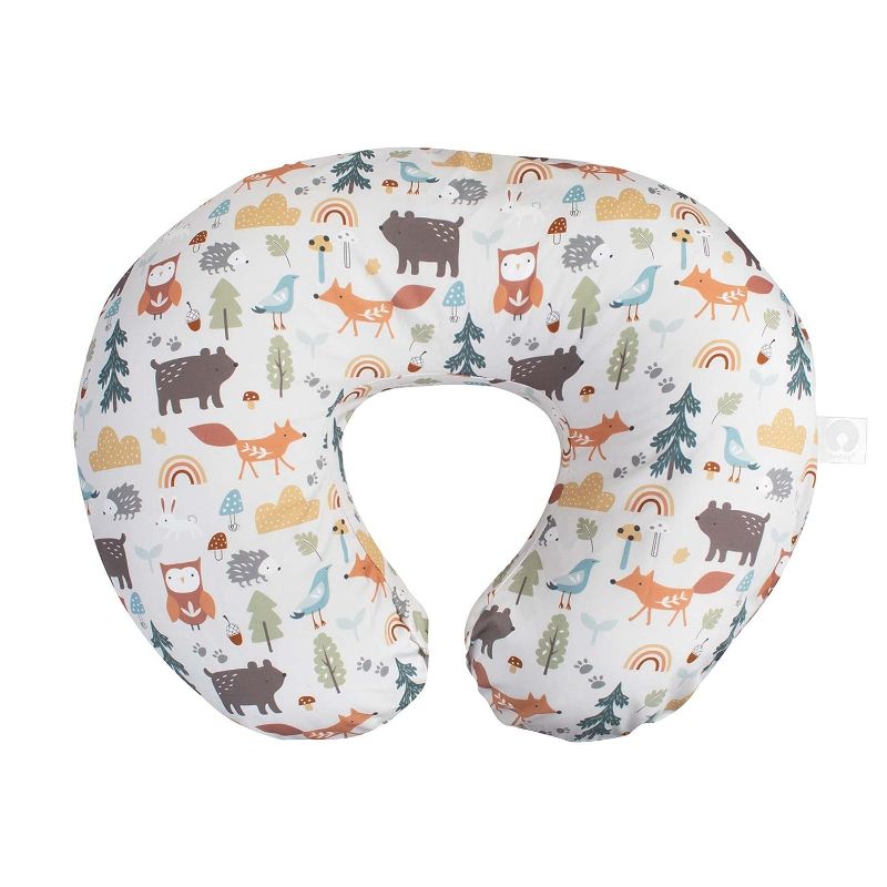 Photo 1 of Boppy Nursing Pillow Original Support, Spice Woodland, Ergonomic Nursing Essentials for Bottle and Breastfeeding, Firm Fiber Fill, with Removable Nursing Pillow Cover, Machine Washable "SIMILAR ITEM"