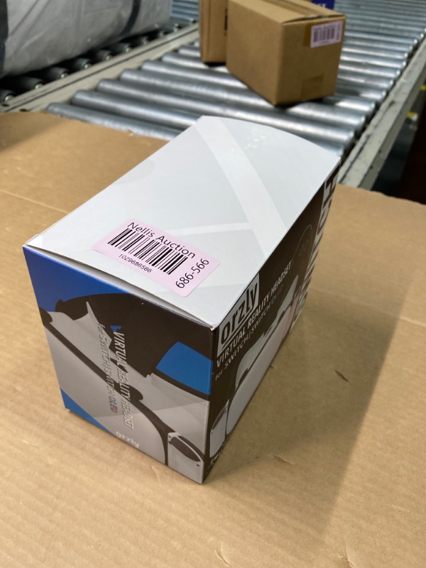 Photo 3 of " NEW FACTORY SEALED" Orzly VR Headset Designed for Nintendo Switch & Switch OLED Console with Adjustable Lens for a Virtual Reality Gaming Experience and for Labo VR - White - Gift Boxed Edition