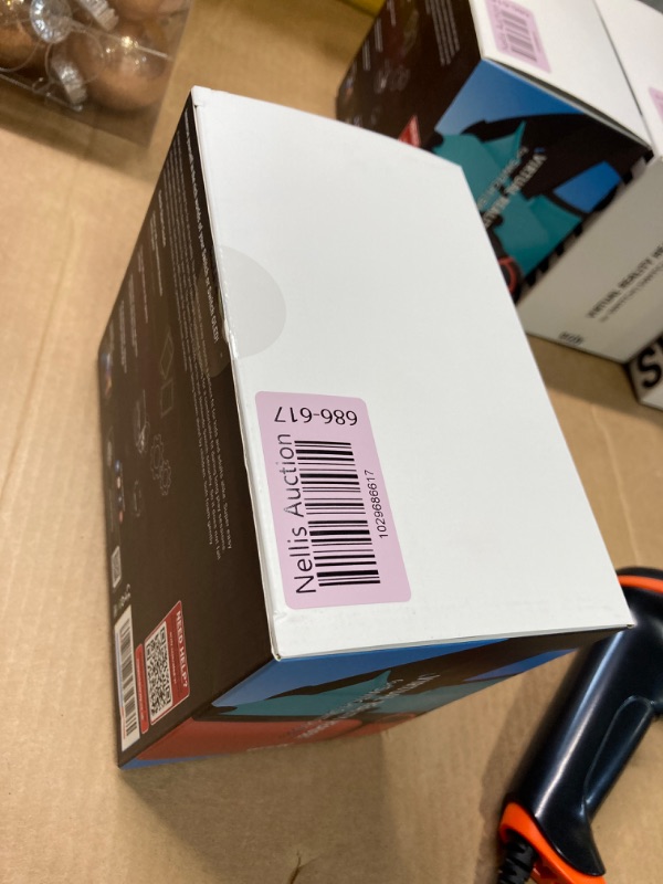 Photo 3 of " NEW FACTORY SEALED" Orzly VR Headset Designed for Nintendo Switch & Switch OLED Console with Adjustable Lens for a Virtual Reality Gaming Experience and for Labo VR - Colour Pop - Gift Boxed Edition Tanami