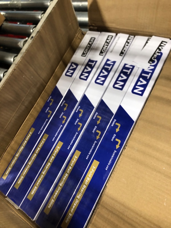 Photo 1 of LONTAN 18 Drawer Slides Full Extension 10 Pairs – 4502S3-18 Soft Close Drawer Slides Heavy Duty Drawer Slides for Kitchen 100 LB Capacity
