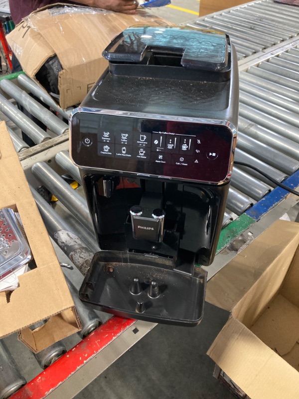 Photo 4 of ** use for parts**
PHILIPS 3200 Series Fully Automatic Espresso Machine w/ LatteGo, Black, EP3241/54