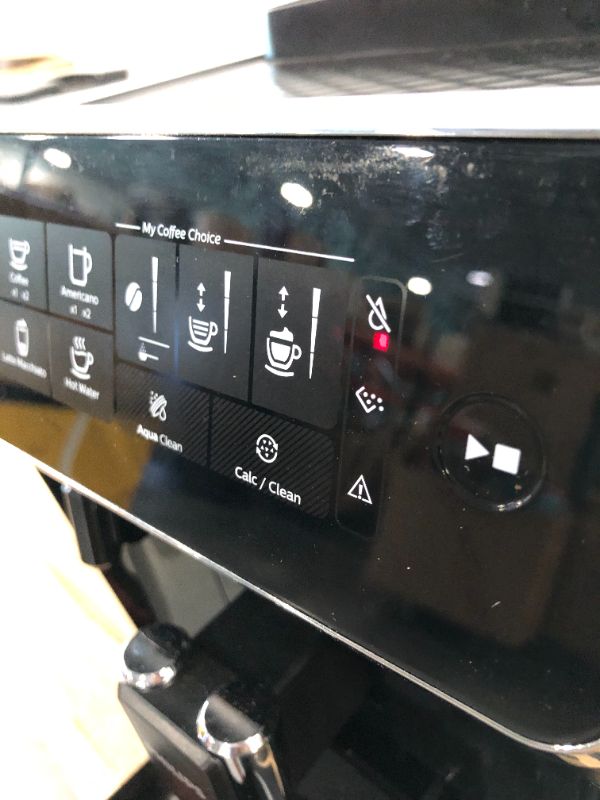 Photo 1 of ** use for parts**
PHILIPS 3200 Series Fully Automatic Espresso Machine w/ LatteGo, Black, EP3241/54