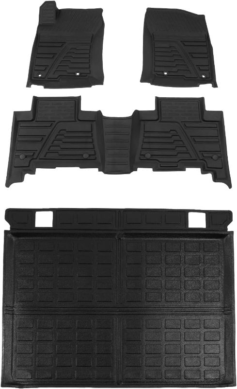 Photo 1 of ** sealed*
Floor Mats Compatible with Toyota 4Runner 2013-2024 Trunk Mat Cargo Liner 2023 Toyota 4 Runner Accessories (Trunk Mat+Floor Mats, Fit W/O Sliding Tray)
