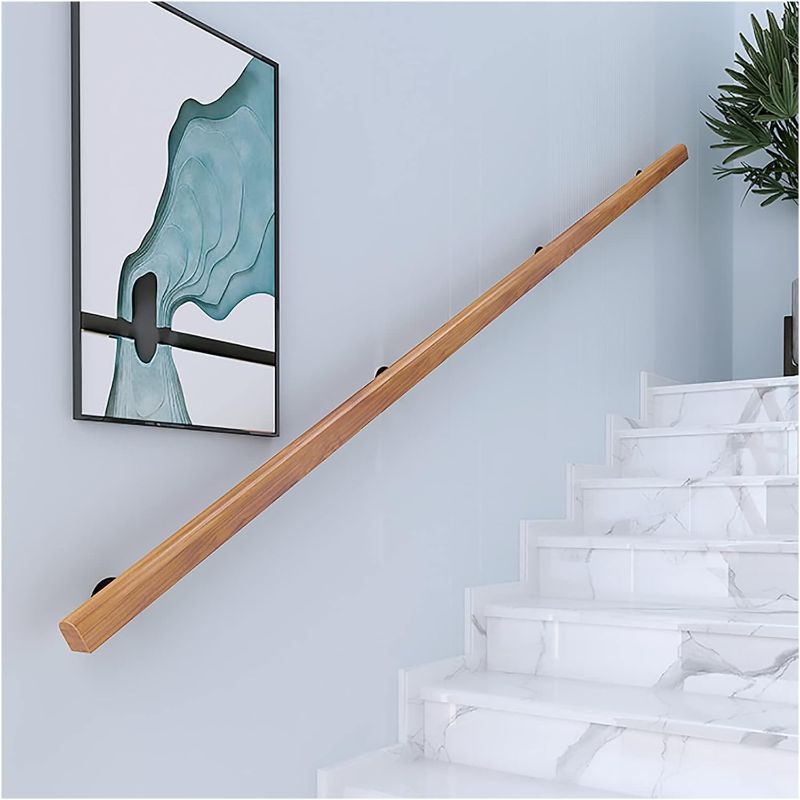 Photo 1 of -** similar **
Wooden Handrails, 1-20ft Non-Slip Staircase Handrail, for Home Garden Corridor Lofts Kindergarten Guardrail Decking Railings, Wall Mounted Barrier-Free Staircase Grab Bar for Elderly (Size : 5ft)
