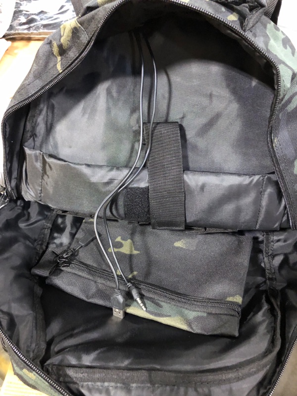 Photo 1 of outdoor plus Camo Backpack,Military Teen Boys Backpacks for School, Army Bookbag with USB Charging Port,40L
