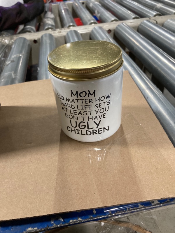 Photo 3 of Mothers Day Gifts for Mom from Daughter Son, Funny Mom Gifts for Birthday Christmas Valentines Day, Soy Wax, Lavender Scented Candles(7oz)