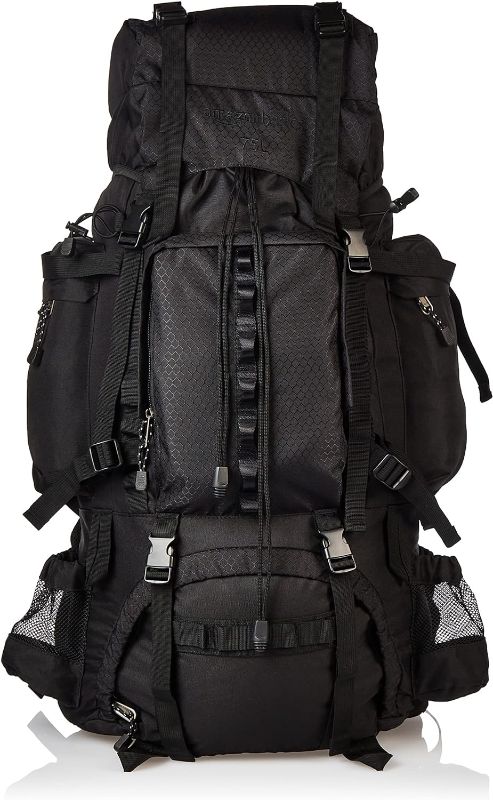 Photo 1 of Amazon Basics Internal Frame Hiking Backpack with Rainfly
