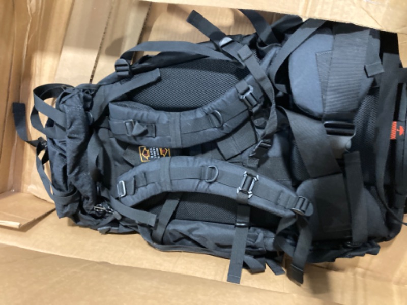 Photo 3 of Amazon Basics Internal Frame Hiking Backpack with Rainfly
