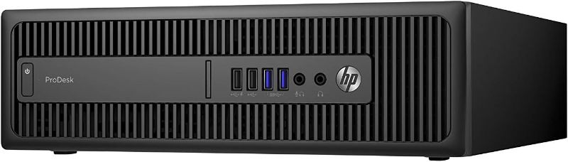 Photo 1 of HP ProDesk 600 G2 Small Form Factor PC, Intel Quad Core i5-6500 up to 3.6GHz, 16G DDR4, 512G SSD, 4K Support, VGA, DP, Win 10 Pro 64-Multi-Language Support English/Spanish/French(Renewed)
