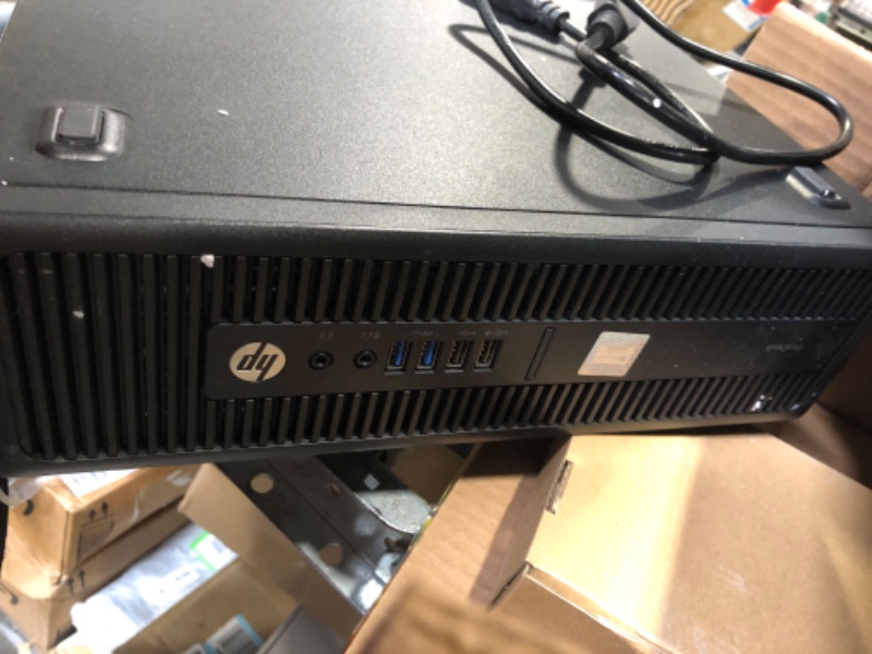 Photo 6 of HP ProDesk 600 G2 Small Form Factor PC, Intel Quad Core i5-6500 up to 3.6GHz, 16G DDR4, 512G SSD, 4K Support, VGA, DP, Win 10 Pro 64-Multi-Language Support English/Spanish/French(Renewed)
