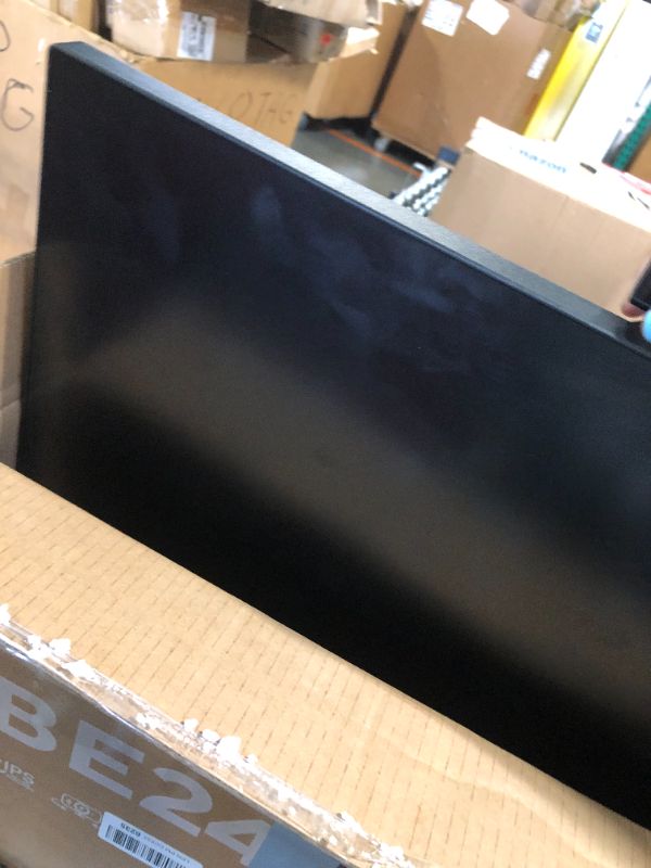 Photo 9 of ASUS BE24EQK 23.8” Business Monitor with 1080P Full HD IPS, Eye Care, DisplayPort HDMI, Frameless, Built-in Adjustable 2MP Webcam, Mic Array, Stereo speaker, Video Conference,BLACK****USED***FOR PARTS ONLY***AS IS NO RETURNS** MISSING POWER CORDS** 