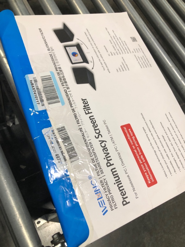 Photo 1 of 19 Inch - 16:10 Aspect Ratio - Computer Privacy Screen Filter for Widescreen Monitor - Anti-Glare - Anti-Scratch Protector Film - Protects Your Eyes from Harmful Glare and Blue Light 19 inch Widescreen (16:10)
