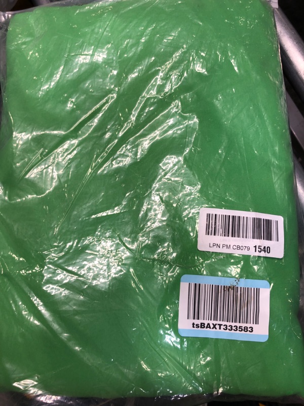 Photo 1 of Easy-Going 6X9 FT Green Backdrop, Solid Background for Photo Studio, Non-Gloss Collapsible High Density Screen for Video Photography and Television Only Background 6Wx9L ft Green