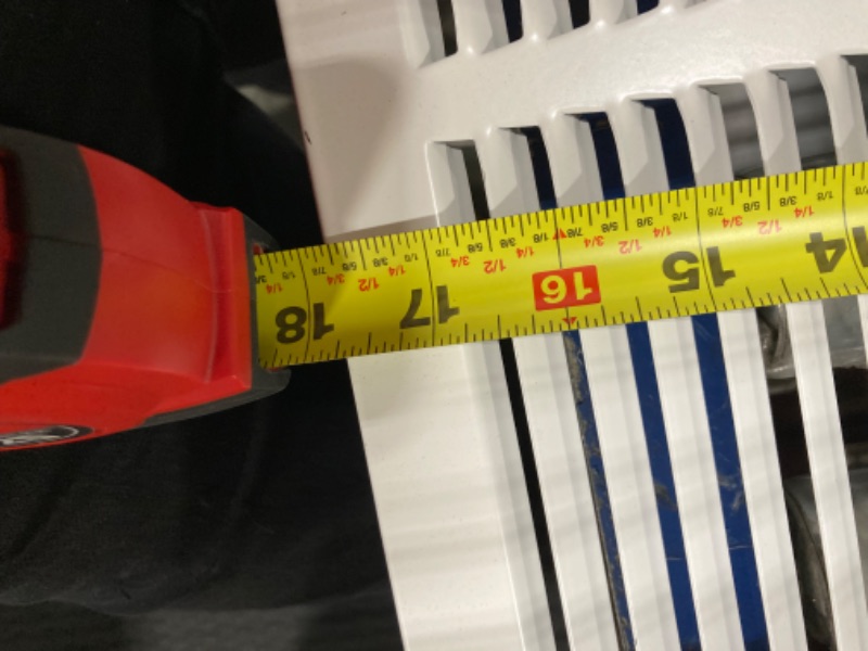 Photo 3 of ***see exact measurements in the photo, product similar to the original photo*** Handua 24"W x 16"H [Duct Opening Size] Steel Return Air Grille | Vent Cover Grill for Sidewall and Ceiling, White | Outer Dimensions: 25.75"W X 17.75"H for 24x16 Duct Opening