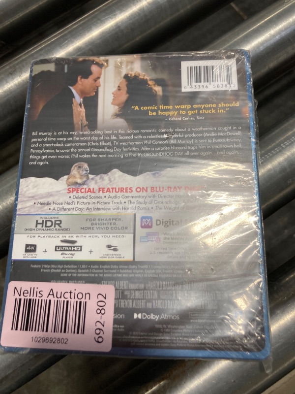 Photo 2 of Groundhog Day 30th Anniversary SteelBook (4K Ultra HD + Blu-ray + Digital) [4K UHD]