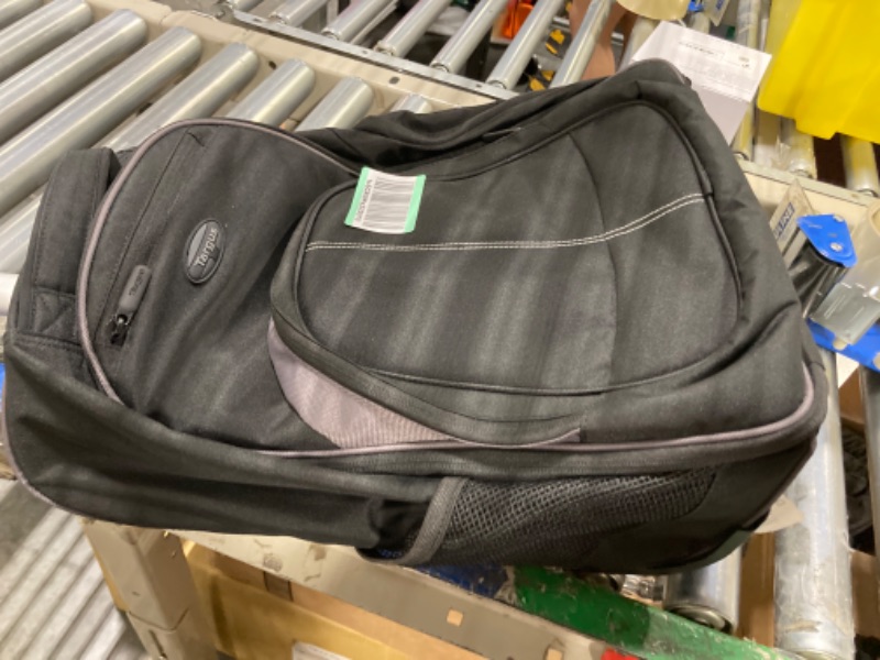 Photo 1 of Targus 16 Inch Compact Rolling Backpack, Black - Wheeled Travel Bag with Removable Protective Laptop Sleeve, Fits Laptops Up to 16” and MacBook Pros up to 17” (TSB750US)