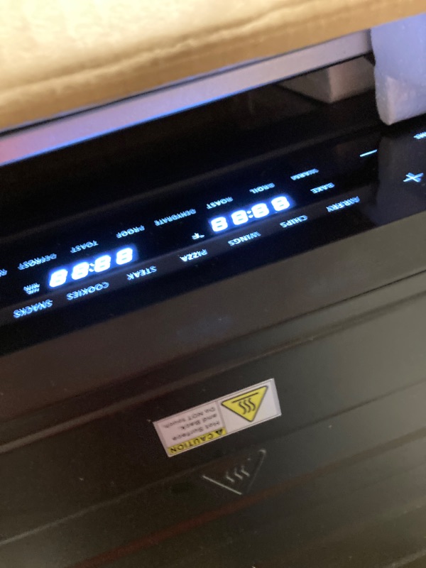 Photo 1 of ***VERY USED*** 32QT Extra Large Air Fryer, 19-In-1 Air Fryer Toaster Oven Combo with Rotisserie and Dehydrator, Digital Convection Oven Countertop Airfryer Fit 13" Pizza, 6 Accessories, 1800w (Black)
