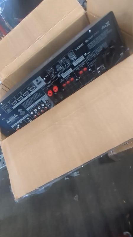 Photo 3 of **FOR PARTS**Sony STR-DH790 7.2-ch AV Receiver, 4K HDR, Dolby Vision, Dolby Atmos, dts:X, with Bluetooth with 16-Gauge Speaker Wire - 100 Feet and Banana Plugs - 6 pairs w/ Wire and Plug