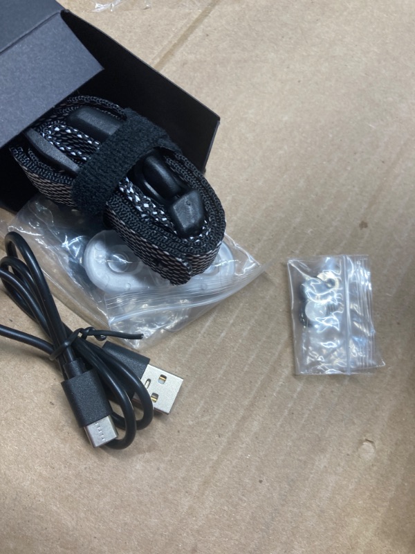 Photo 1 of Bark Collar, Rechargeable Dog Bark Collar, IP67 Waterproof, 5 Sensitivity and Intensity Adjustment, Suitable for Large, Medium, bark Collar for Small Dogs (8 Levels) *****USED*** 