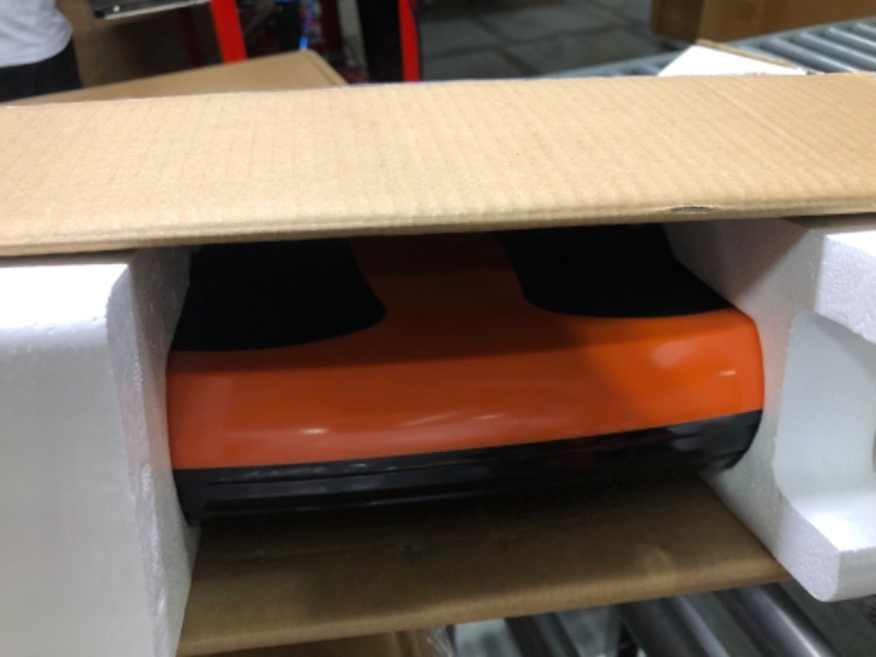 Photo 1 of Electric Percussion Foot Massager, Easy Massage for Back Thighs, Calves, and Feet, Increases Circulations Relieves Muscle Pains and Plantar Fasciitis, Light and Convenient Massager (Orange)