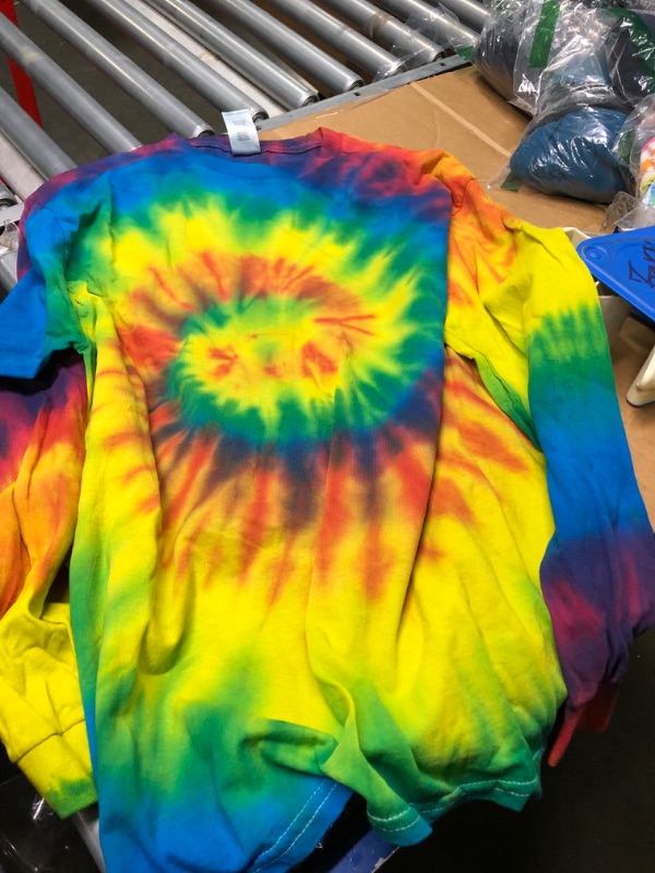 Photo 2 of Colortone Youth and Adult Tie Dye Long Sleeve T-Shirt