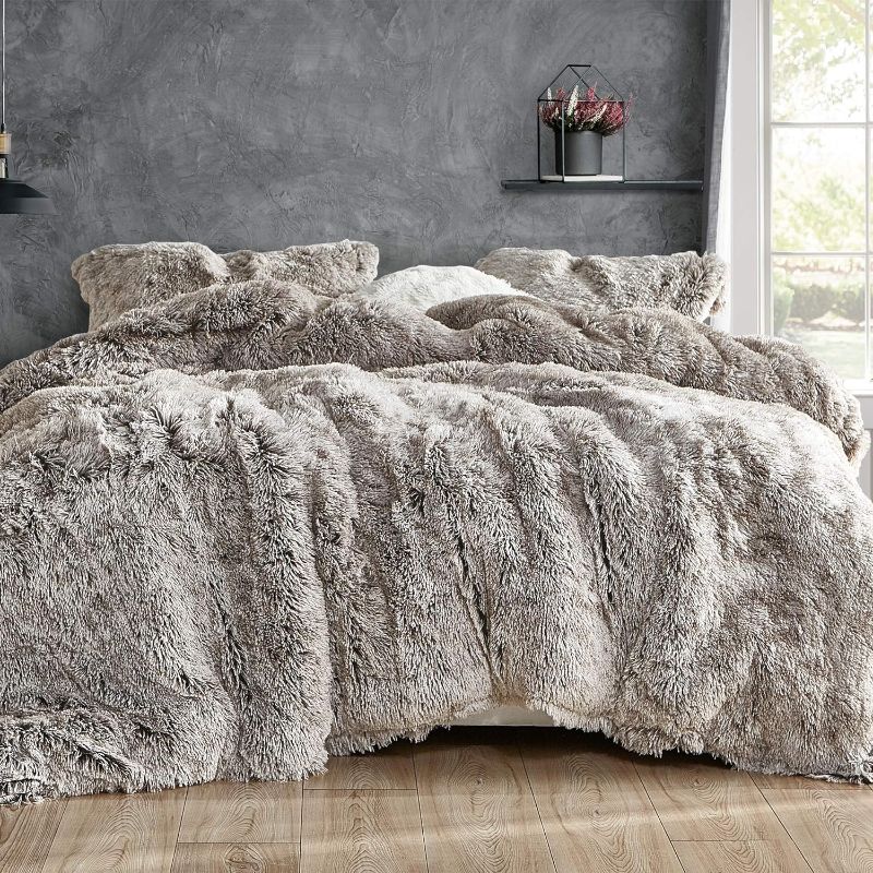 Photo 1 of Byourbed are You Kidding - Coma Inducer® Oversized King Comforter Set - Frosted Chocolate