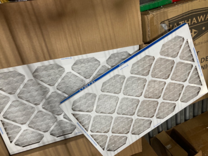 Photo 1 of 16x25x1 Air Filter (6-PACK) | MERV 8 | MOAJ Advanced Dust Defense | BASED IN USA | Quality Pleated Replacement Air Filters for AC & Furnace Applications | 