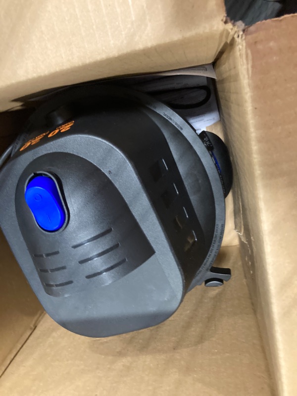 Photo 3 of Koblenz WD-2L Portable Wet-Dry Vacuum, 2.0 Gallon/2.0HP Compact Lightweight, Blue+Black 5 Year Warranty