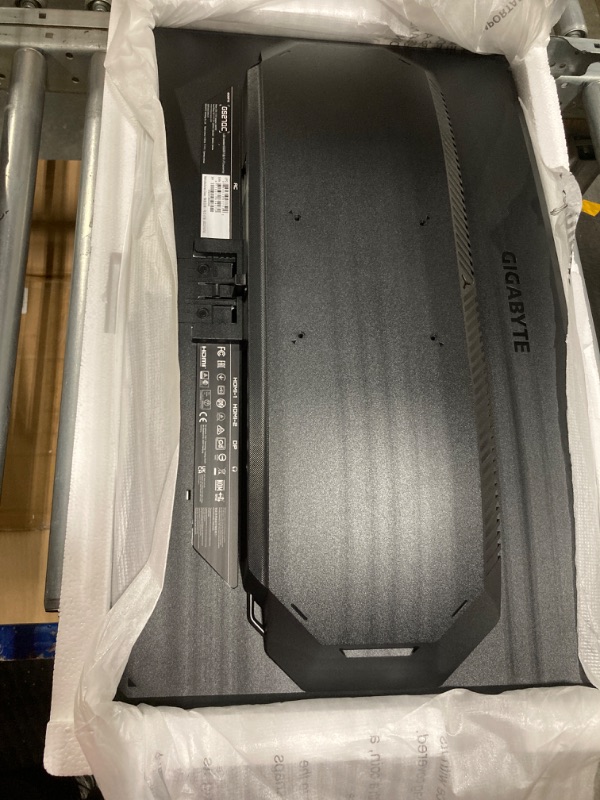 Photo 1 of GIGABYTE GS27QC 27" 165Hz 1440P Curved Gaming Monitor, 2560 x 1440 VA 1500R Display, 1ms (MPRT) Response Time, HDR Ready, FreeSync Premium, 1x Display Port 1.4, 2X HDMI 2.0,Black QHD | 165Hz 1ms | 27" | No Height Adj.