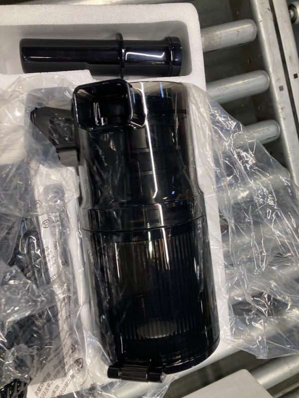 Photo 1 of Cold Press Juicer, Amumu Slow Masticating Machines with 5.3" Extra Large Feed Chute Fit Whole Fruits & Vegetables Easy Clean Self Feeding Effortless for Batch Juicing, High Juice Yield, BPA Free 250W