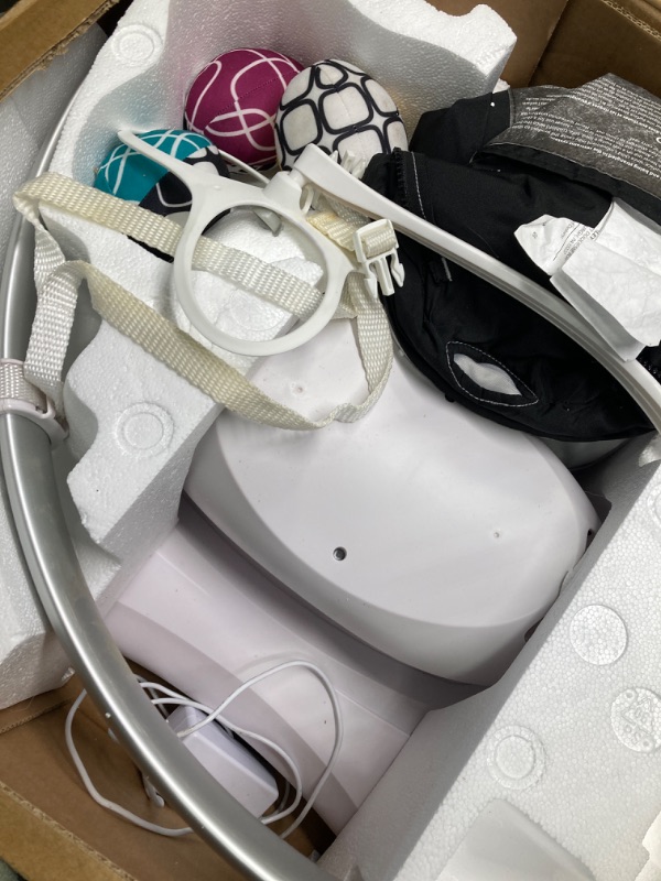 Photo 1 of 4moms MamaRoo Multi-Motion Baby Swing, Bluetooth Baby Swing with 5 Unique Motions, Grey