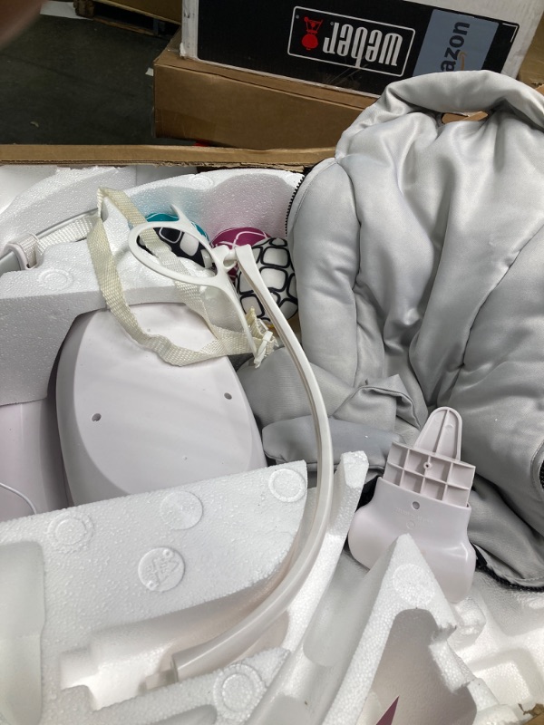Photo 1 of 4moms MamaRoo Multi-Motion Baby Swing, Bluetooth Baby Swing with 5 Unique Motions, Grey
