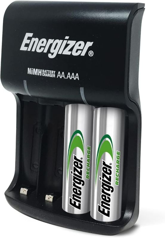 Photo 1 of Energizer Recharge, Basic Charger for Rechargeable Batteries, 1 Count
