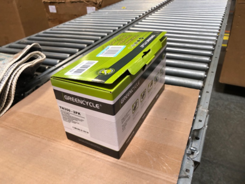 Photo 1 of greencycle 2 Pack TN350 TN-350 Black Toner Cartridge Compatible for Brother HL-2070N HL-2040 MFC-7420 MFC-7820n intellifax-2820 Intellifax-2920 DCP-7020 MFC-7220 Laser Printers
