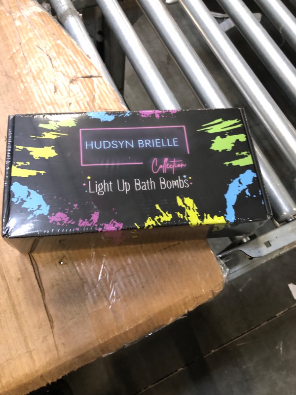 Photo 1 of Bath Bomb Set for Kids I 8 PCS Bubble Bath Fizzies I Colorful Bath Bombs with Surprise Light Toy Inside I Handmade, Organic & All Natural I Safe for Kids