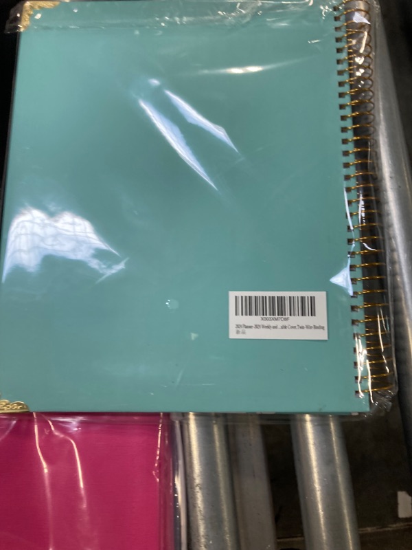 Photo 1 of 2024 Planner-2024 Weekly and Monthly Planner 8.5x11 Deluxe Daily Agenda Academic Planner,12 Monthly Tabs, Calendar, Inner Pocket, Flexible Cover,Twin-Wire Binding