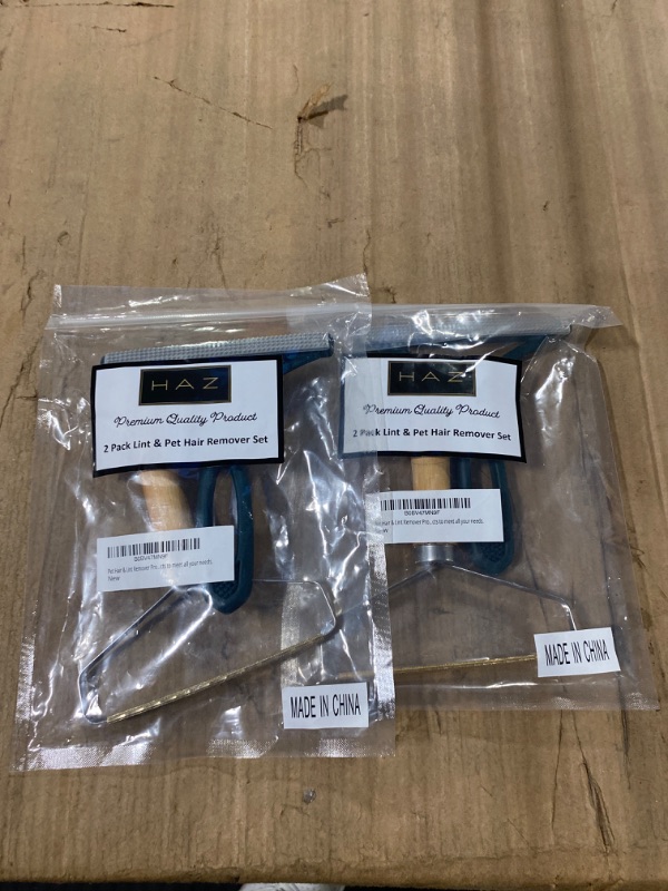 Photo 1 of 2 pk Pet Hair & Lint Remover Pro Set. Easy Clean for all surfaces including Couch, Furniture, Clothes, Carpets & more. The Pro Set includes 2 Different, Durable & Effective products to meet all your needs.