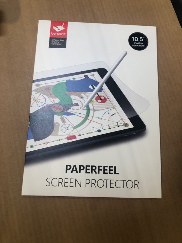 Photo 2 of BERSEM[2 Pack]Paperfeel Screen Protector for iPad Air 2019 / iPad Pro 10.5