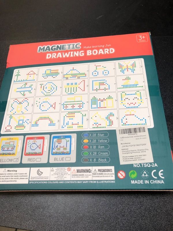 Photo 2 of FREE TO FLY Magnetic Drawing Board Sensory Activity - Montessori Toys 3 Year Old Toddler Airplane Travel Essentials Kids Ages 3-5 4-8 Road Trip Games Birthday Gifts