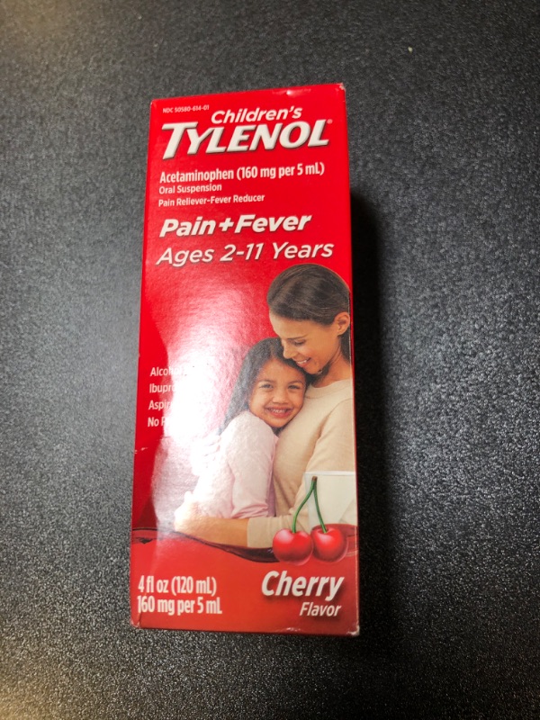 Photo 2 of Liq Size 4z Tylenol Children's Cherry Blast Oral Suspension BEST BY 9/2025