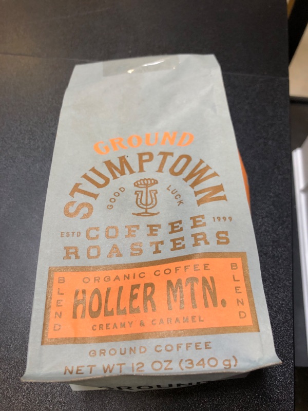 Photo 2 of Stumptown Coffee Roasters, Organic Medium Roast Ground Coffee Gifts - Holler Mountain 12 Ounce Bag, Flavor Notes of Citrus Zest, Caramel and Hazelnut BEST BY 1/11/2024