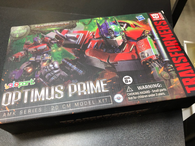 Photo 2 of YOLOPARK Transformers Toys Optimus Prime, 7.87 Inch Transformers Rise of The Beast Movie Action Figure,Highly Articulated Optimus Prime Transformer Toy for Kids Ages 8 and Up,No Converting
