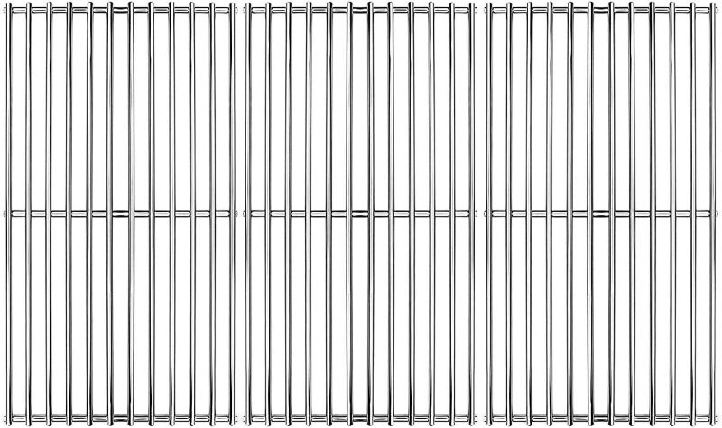 Photo 1 of Hongso 19 1/4" SUS304 Stainless Steel Cooking Grid for Gas Grill Brinkmann, Charmglow, Costco, Jenn Air, Members Mark, Nexgrill, Perfect Flame and Other Grill Grates Replacement, 3 pieces SCI1S3
