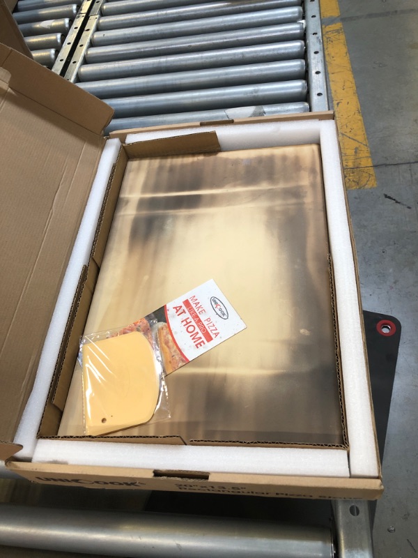 Photo 1 of Unicook Large Pizza Stone 20 Inch, Rectangular Baking Stone 20" x 13.5", Heavy Duty Cordierite Bread Stone for Oven Grill, Thermal Shock Resistant, Ideal for Baking Different Sizes of Pizzas or Bread