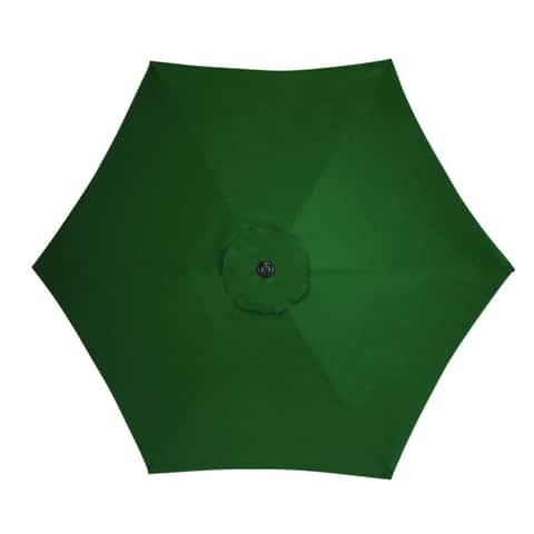 Photo 1 of 9 ft. Tiltable Brick Market Umbrella
