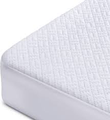 Photo 1 of Hanherry 100% Waterproof Mattress Protector Full Size, Bamboo Mattress Cover 3D Air Fabric Cooling Mattress Pad Cover Smooth Soft Breathable Noiseless Washable, 8''-21'' Deep Pocket White Full