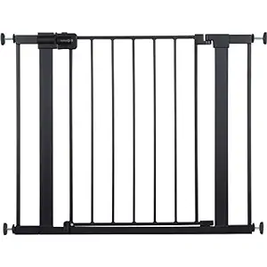 Photo 1 of Safety 1st Easy Install 28" Walk Thru Gate, Fits Between 29" and 38" 1-Pack Original Size Black